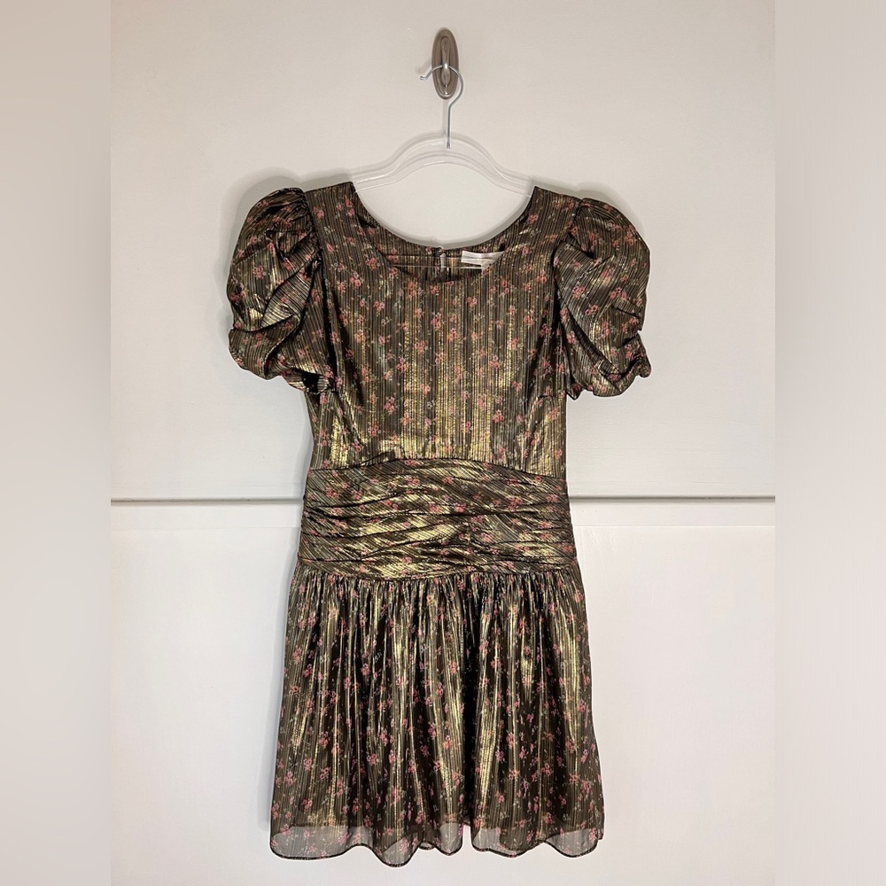 LoveShackFancy Mercy Dress in Midnight Vine NWT